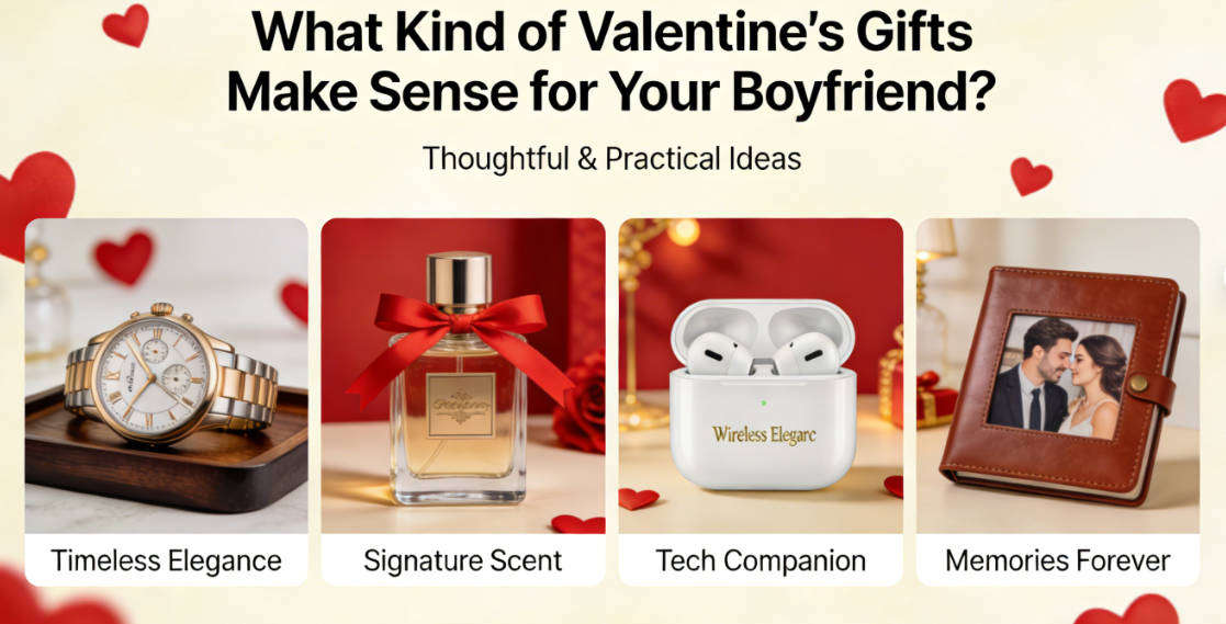 What Kind of Valentine’s Gifts Make Sense for Your Boyfriend?